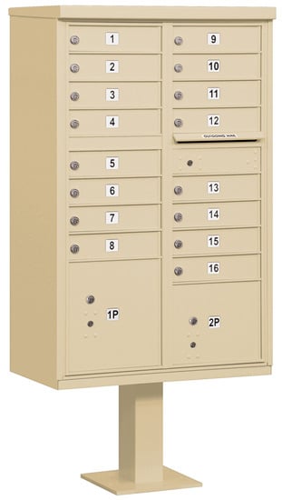 3316 16 Door Commercial CBU Mailboxes