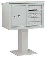 Salsbury 4C Pedestal 3405D-03 Gray