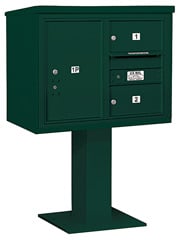 Salsbury 4C Pedestal 3406D-02 Green