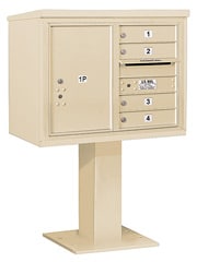 Salsbury 4C Pedestal 3406D-04 Sandstone