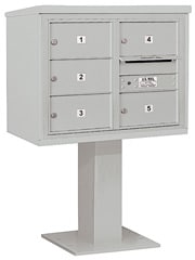 Salsbury 4C Pedestal 3406D-05 Gray