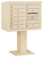Salsbury 4C Pedestal 3406D-09 Sandstone