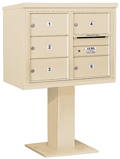 3406D09 Salsbury Commercial 4C Pedestal Mailboxes