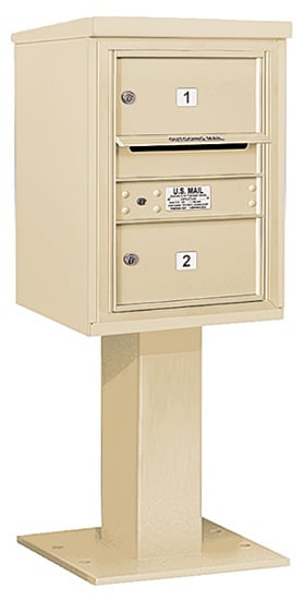 3406S02 Salsbury Commercial 4C Pedestal Mailboxes