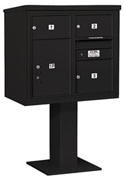 Salsbury 4C Pedestal 3407D-03 Black