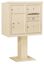 Salsbury 4C Pedestal 3407D-03 Sandstone