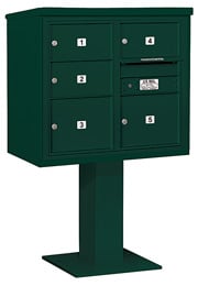 Salsbury 4C Pedestal 3407D-05 Green
