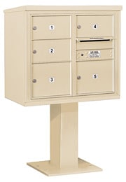 Salsbury 4C Pedestal 3407D-05 Sandstone