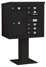 Salsbury 4C Pedestal 3407D-06 Black