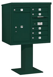 Salsbury 4C Pedestal 3407D-06 Green