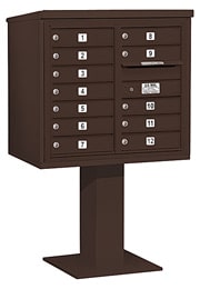 Salsbury 4C Pedestal 3407D-12 Bronze