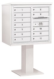 Salsbury 4C Pedestal 3407D-12 White