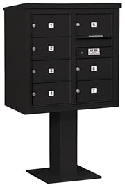Salsbury 4C Pedestal 3408D-07 Black