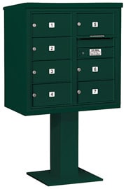 Salsbury 4C Pedestal 3408D-07 Green