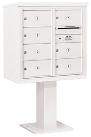 Salsbury 4C Pedestal 3408D-07 White