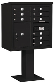 Salsbury 4C Pedestal 3408D-09 Black
