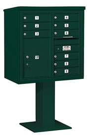 Salsbury 4C Pedestal 3408D-09 Green