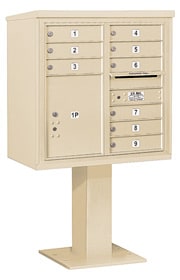 Salsbury 4C Pedestal 3408D-09 Sandstone