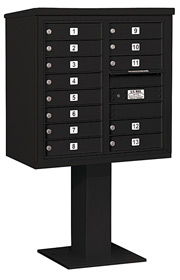 Salsbury 4C Pedestal 3408D-13 Black