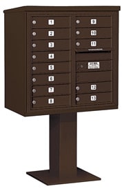 Salsbury 4C Pedestal 3408D-13 Bronze