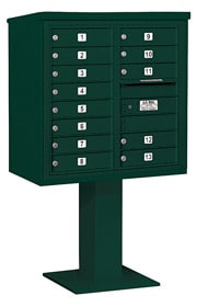 Salsbury 4C Pedestal 3408D-13 Green