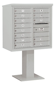 Salsbury 4C Pedestal 3408D-13 Gray
