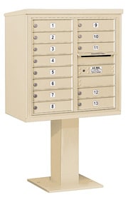 Salsbury 4C Pedestal 3408D-13 Sandstone