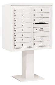 Salsbury 4C Pedestal 3408D-13 White