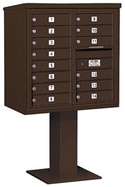 Salsbury 4C Pedestal 3408D-14 Bronze