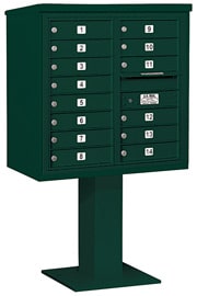 Salsbury 4C Pedestal 3408D-14 Green