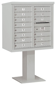 Salsbury 4C Pedestal 3408D-14 Gray