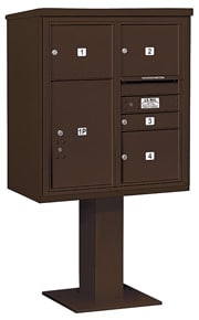 Salsbury 4C Pedestal 3409D-04 Bronze