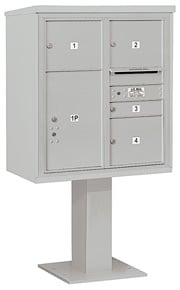 Salsbury 4C Pedestal 3409D-04 Gray