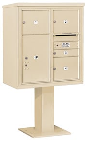 Salsbury 4C Pedestal 3409D-04 Sandstone