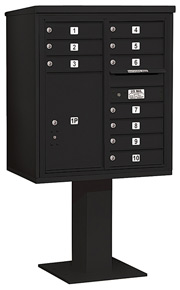 Salsbury 4C Pedestal 3409D-10 Black