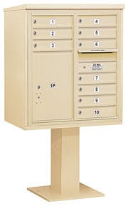 Salsbury 4C Pedestal 3409D-10 Sandstone