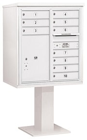 Salsbury 4C Pedestal 3409D-10 White