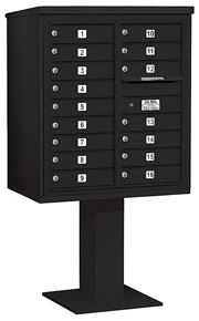 Salsbury 4C Pedestal 3409D-16 Black