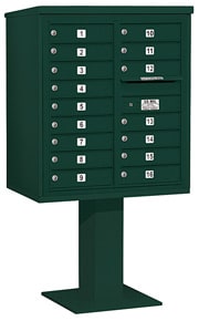 Salsbury 4C Pedestal 3409D-16 Green