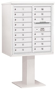 Salsbury 4C Pedestal 3409D-16 White