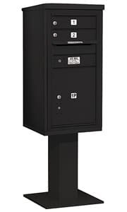 Salsbury 4C Pedestal 3409S-02 Black