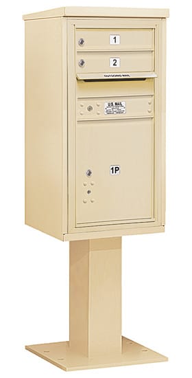 3409S02 Salsbury Commercial 4C Pedestal Mailboxes
