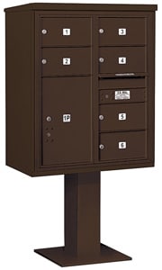 Salsbury 4C Pedestal 3410D-06 Bronze