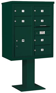 Salsbury 4C Pedestal 3410D-06 Green