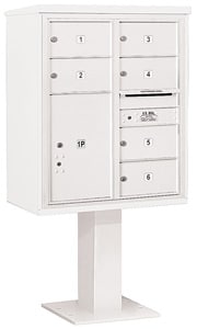 Salsbury 4C Pedestal 3410D-06 White