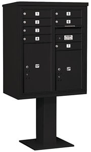 Salsbury 4C Pedestal 3410D-07 Black