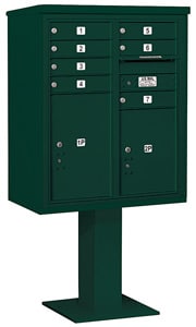 Salsbury 4C Pedestal 3410D-07 Green