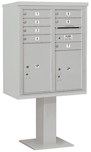Salsbury 4C Pedestal 3410D-07 Gray