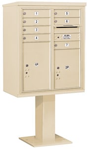 Salsbury 4C Pedestal 3410D-07 Sandstone