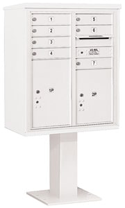 Salsbury 4C Pedestal 3410D-07 White